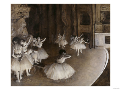 Ballet Rehearsal Degas